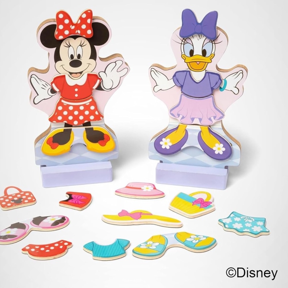 Melissa & Doug Disney Minnie Mouse and Daisy Duck Magnetic Dress-Up Set - NWT - Picture 2 of 5